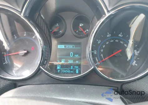 2015 Chevrolet Cruze 1Lt Auto z USA, uszkodzony, nr VIN 1G1PC5SB7F7109856